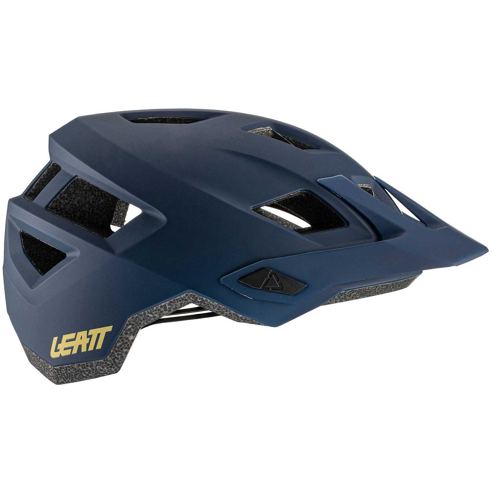 Casque VTT Leatt MTB 1.0 V21.1 – Léger 320g, Turbine 360°, 14 Aérations, Fermeture Fidlock, Visière Ajustable