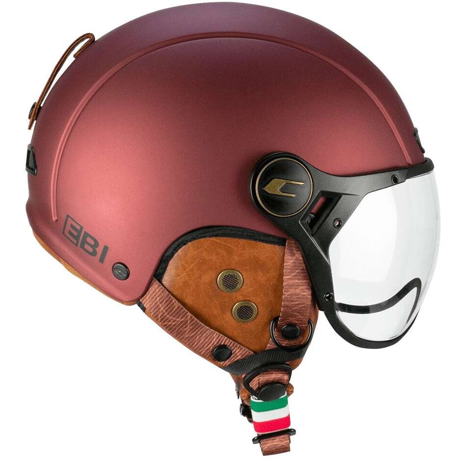 CGM Ebi Casque Ski Adulte Unisexe Blanc Vert Rouge Mat XXL (61cm) - Double Certification