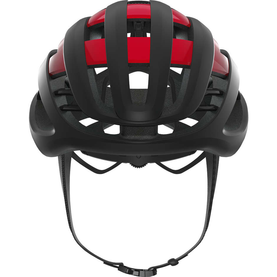 Casque de vélo Abus Airbreaker Road noir rouge