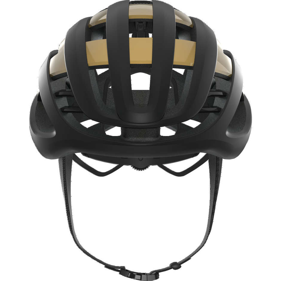 Casque de Vélo Abus Airbreaker Strada Noir or