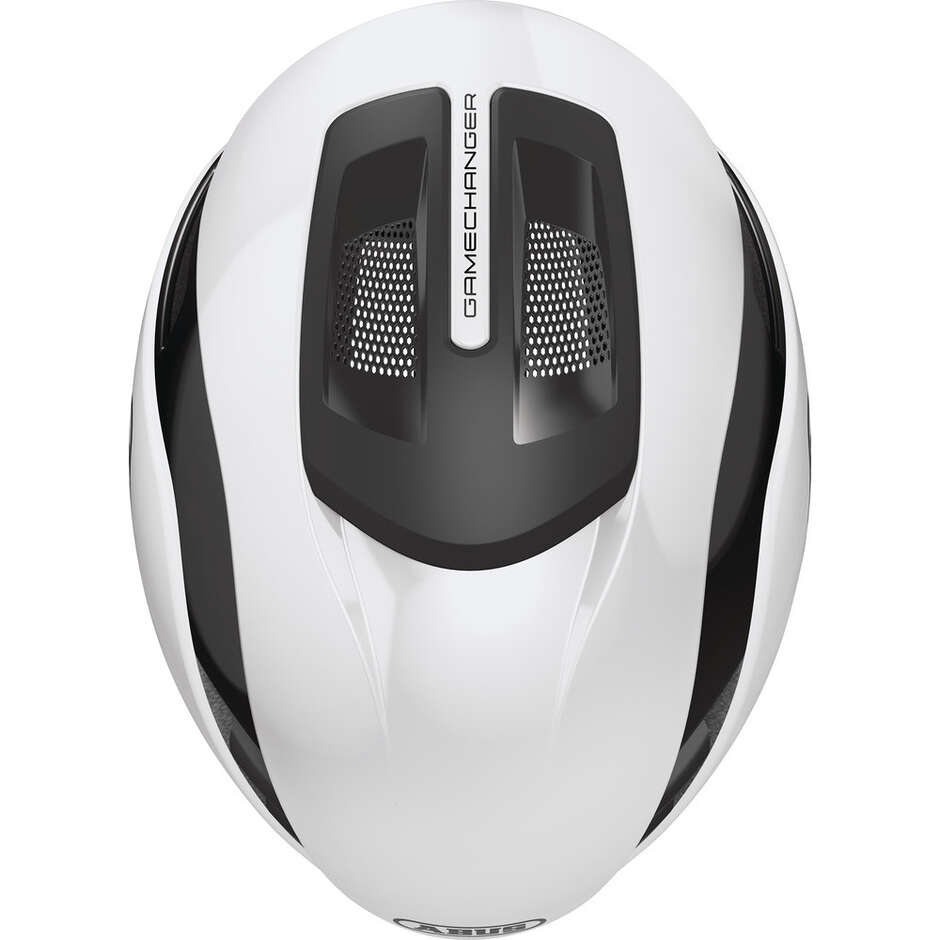 Casque de vélo Abus GAMECHANGER 2.0 blanc brillant