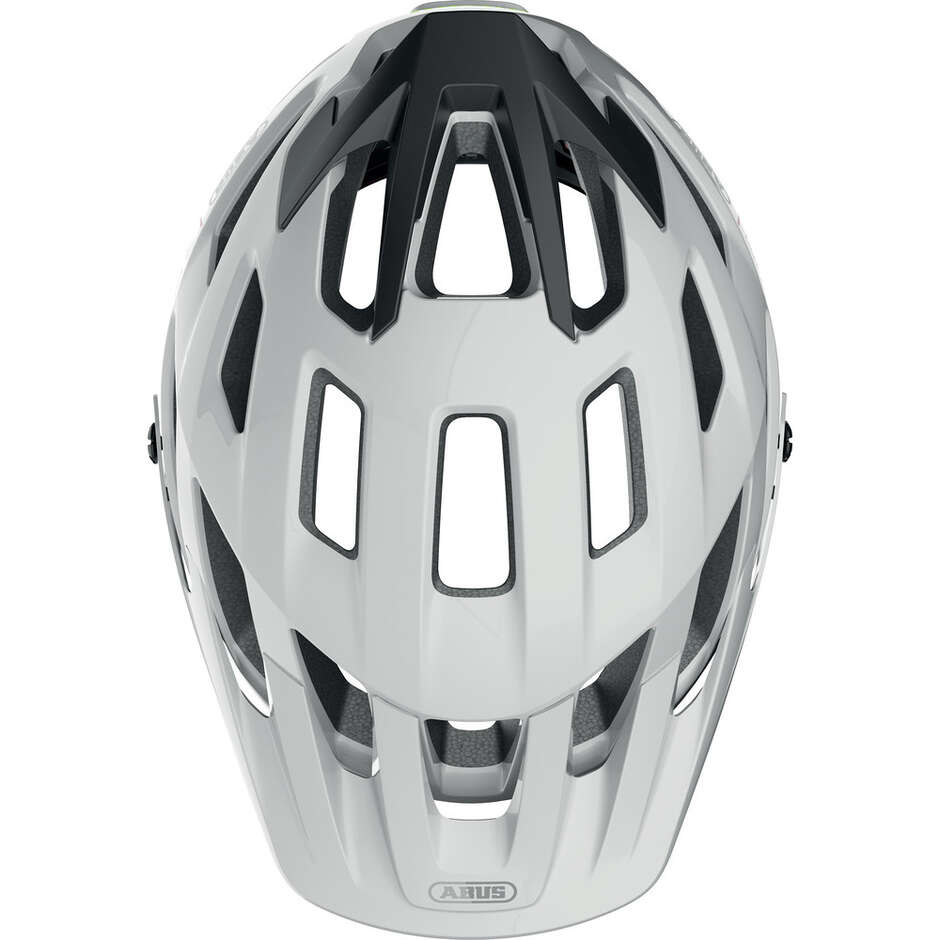 Casque de vélo Abus MTB MOVENTOR 2.0 blanc brillant