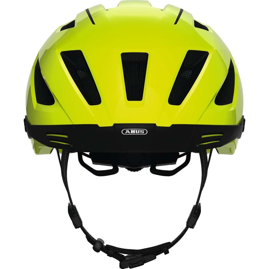 Casque de vélo Abus Urban Pedelec 2.0 avec LED arrière jaune