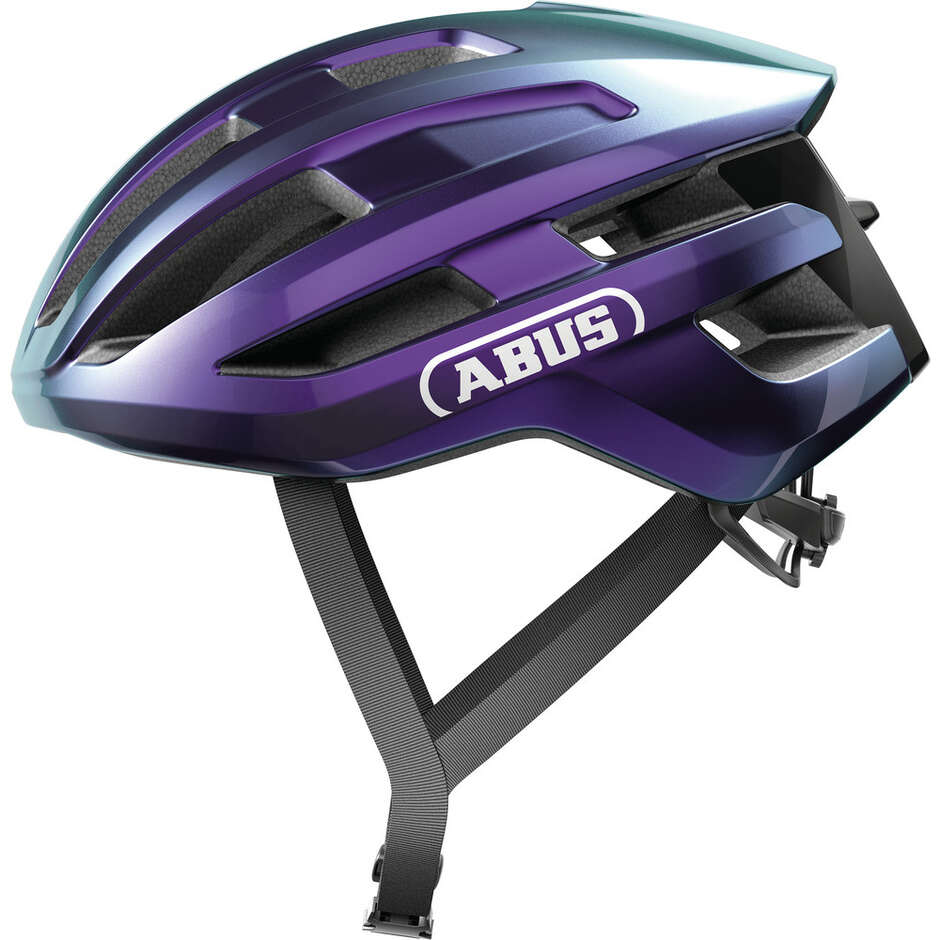 Casque de vélo de route Abus POWERDOME Fli Flop violet
