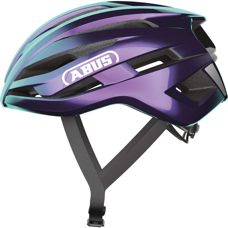 Casque de vélo de route Abus STORMCHASER ACE Flip Flop violet