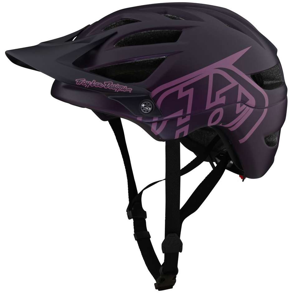 Casque de vélo Troy Lee Designs A1 DRONE noir violet