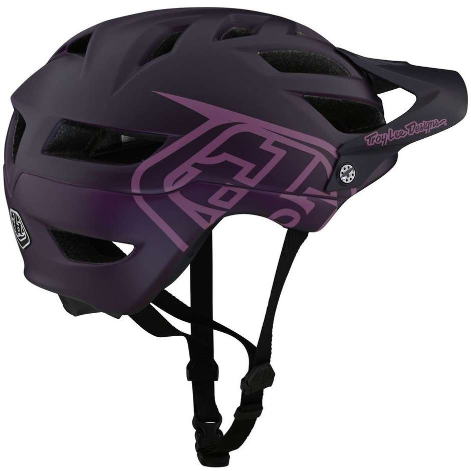 Casque de vélo Troy Lee Designs A1 DRONE noir violet