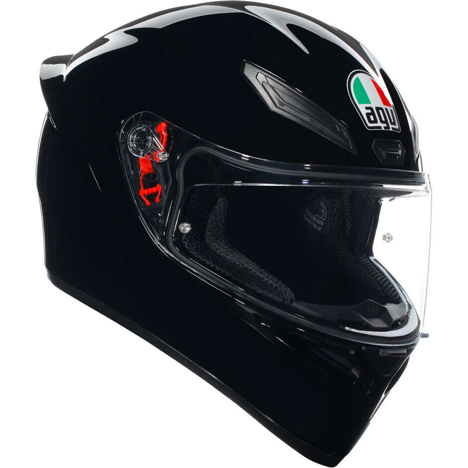 Casque intégral de moto AGV K1 S noir