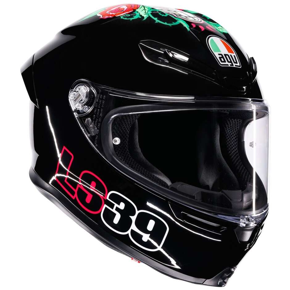 Casque intégral de moto AGV K6 S SALOM TRIBUTE