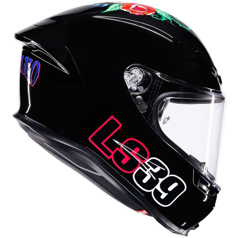 Casque intégral de moto AGV K6 S SALOM TRIBUTE