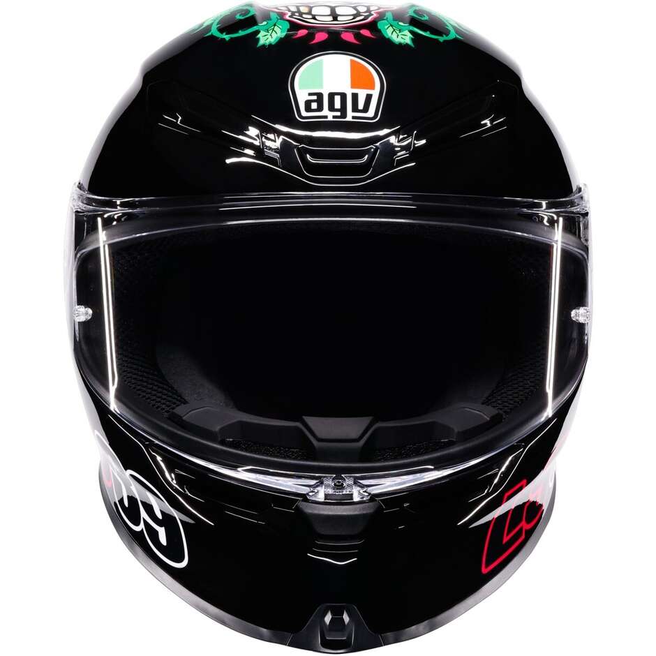 Casque intégral de moto AGV K6 S SALOM TRIBUTE