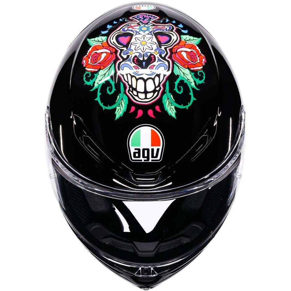 Casque intégral de moto AGV K6 S SALOM TRIBUTE
