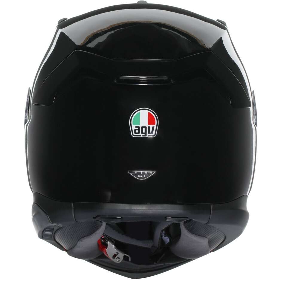 AGV K7 MONO Integralhelm für Motorräder, Schwarz