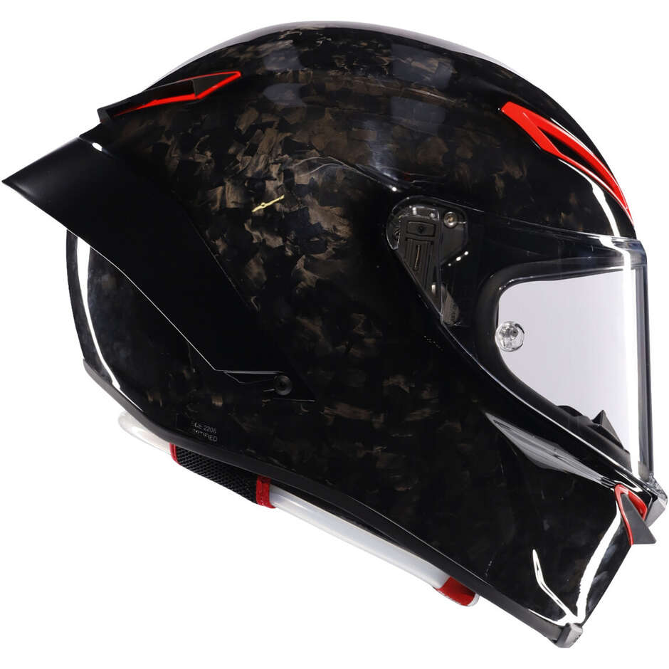 Casque intégral de moto AGV PISTA GP RR ITALIA en carbone forgé