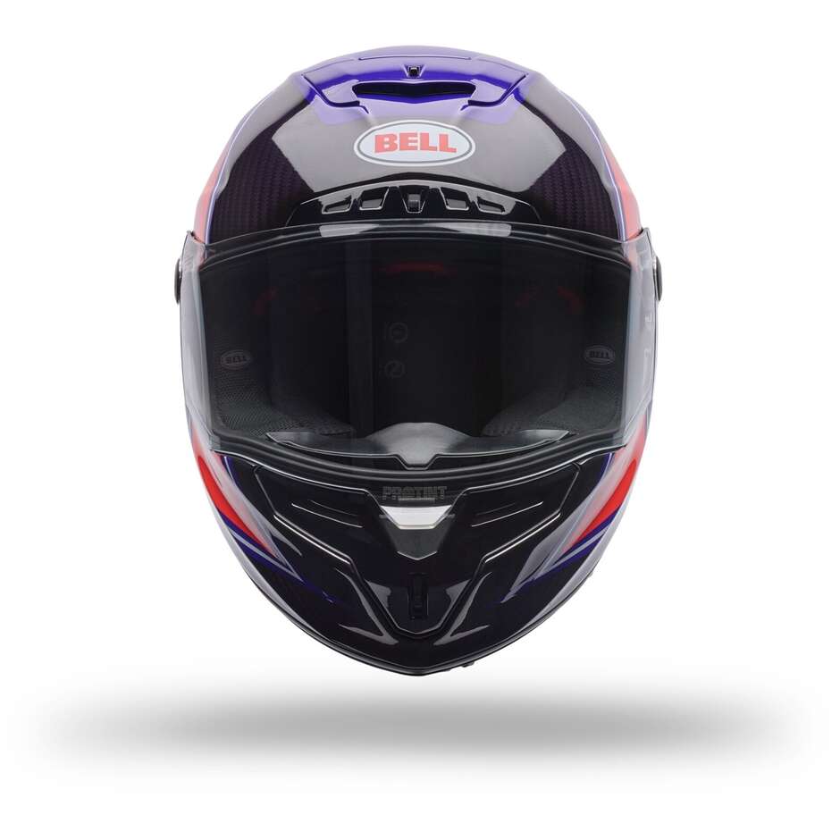 Casque intégral de moto de course Bell RACE STAR FLEX GRID SE Ultra Violet