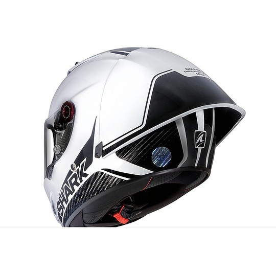 Casque intégral de moto de course Shark RACE-R PRO GP 30tH Anniversary White