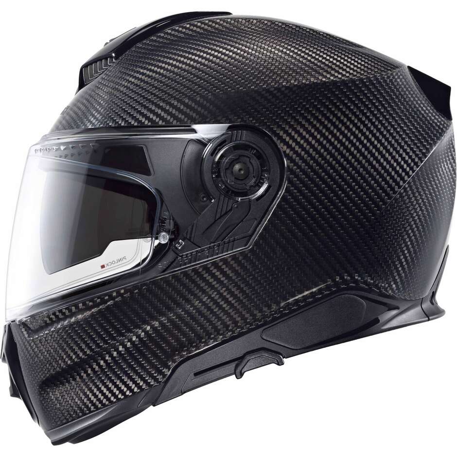 Casque intégral de moto de tourisme Schuberth S3 CARBON, noir brillant