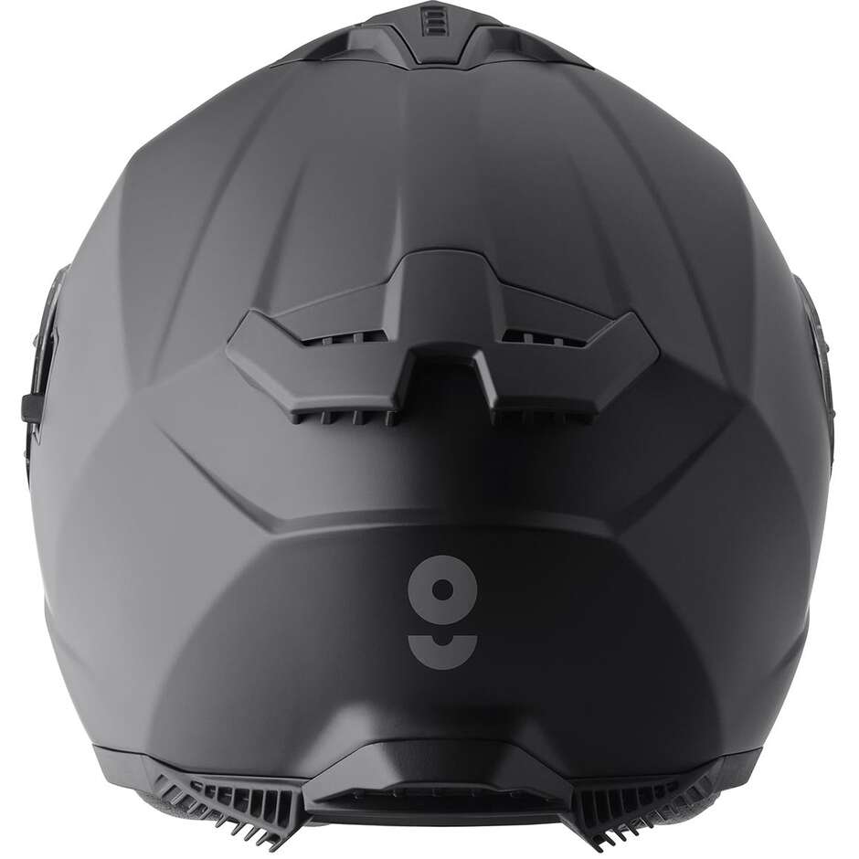 Casque intégral de moto GMS Gelero, noir mat