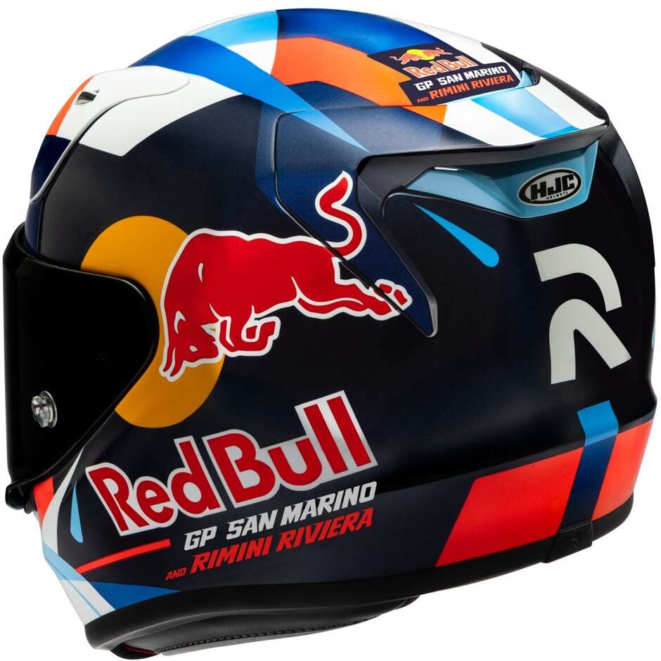 Casque intégral de moto HJC RPHA 12 RED BULL MISANO GP 2 MC21