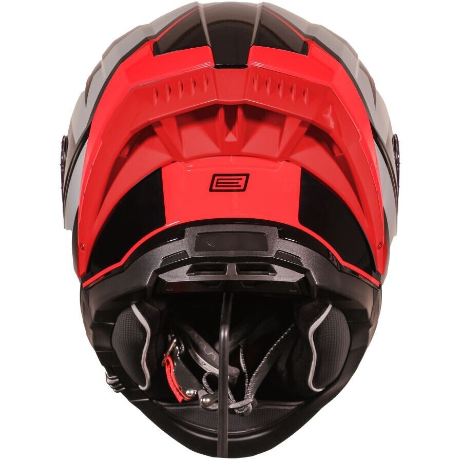 Casque intégral de moto Origine ETNA MINIMAL ROUGE NOIR