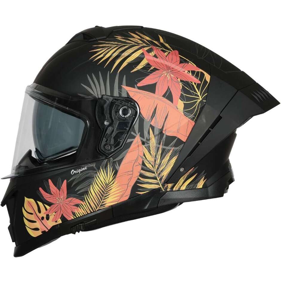 Casque intégral de moto Origine ETNA TROPICAL ORANGE