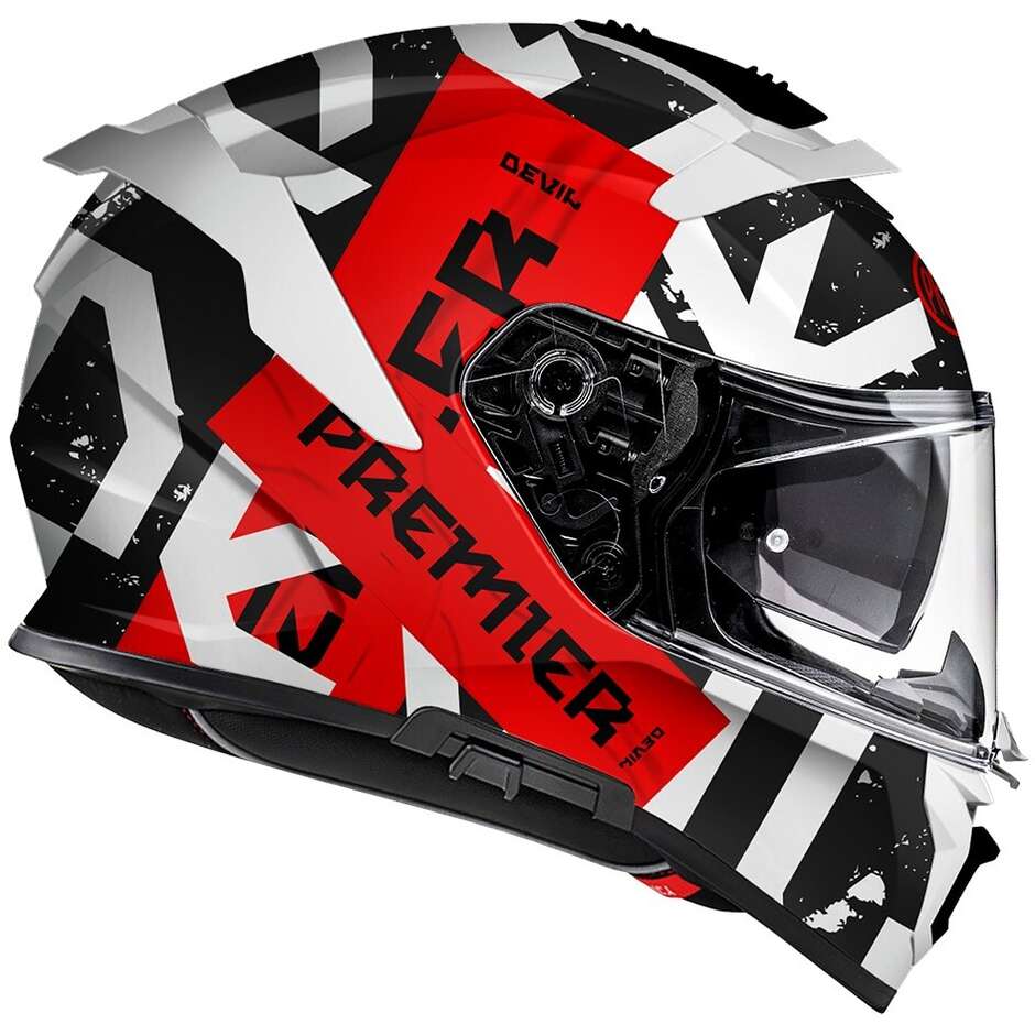 Casque intégral de moto Premier DEVIL TP 92 BM