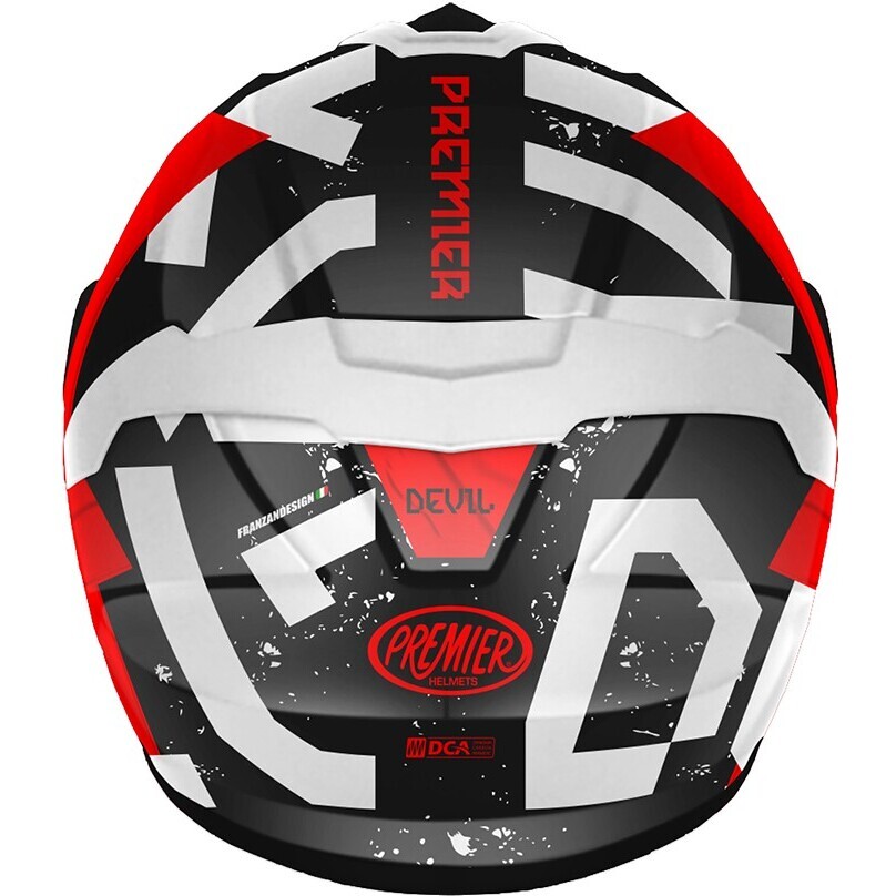 Casque intégral de moto Premier DEVIL TP 92 BM