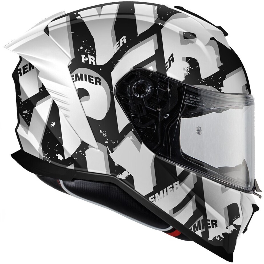 Casque intégral de moto Premier HYPER SR 8 BM
