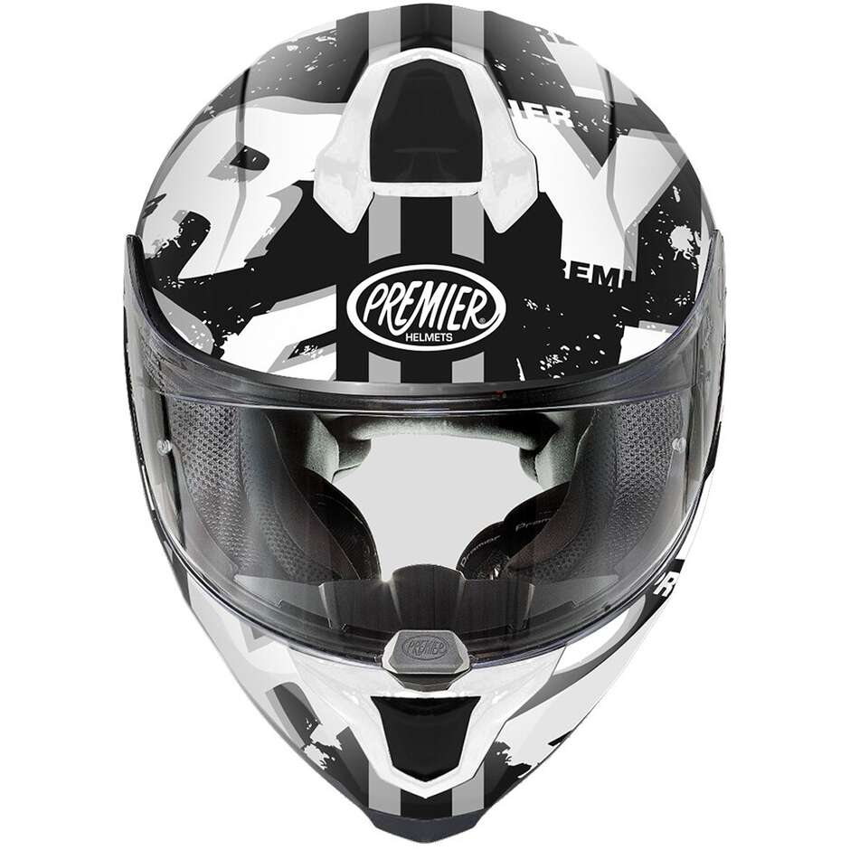 Casque intégral de moto Premier HYPER SR 8 BM
