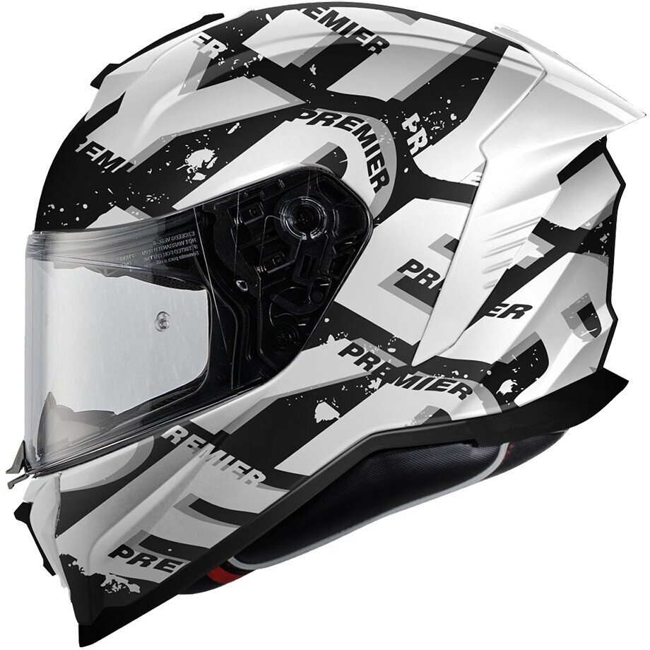Casque intégral de moto Premier HYPER SR 8 BM