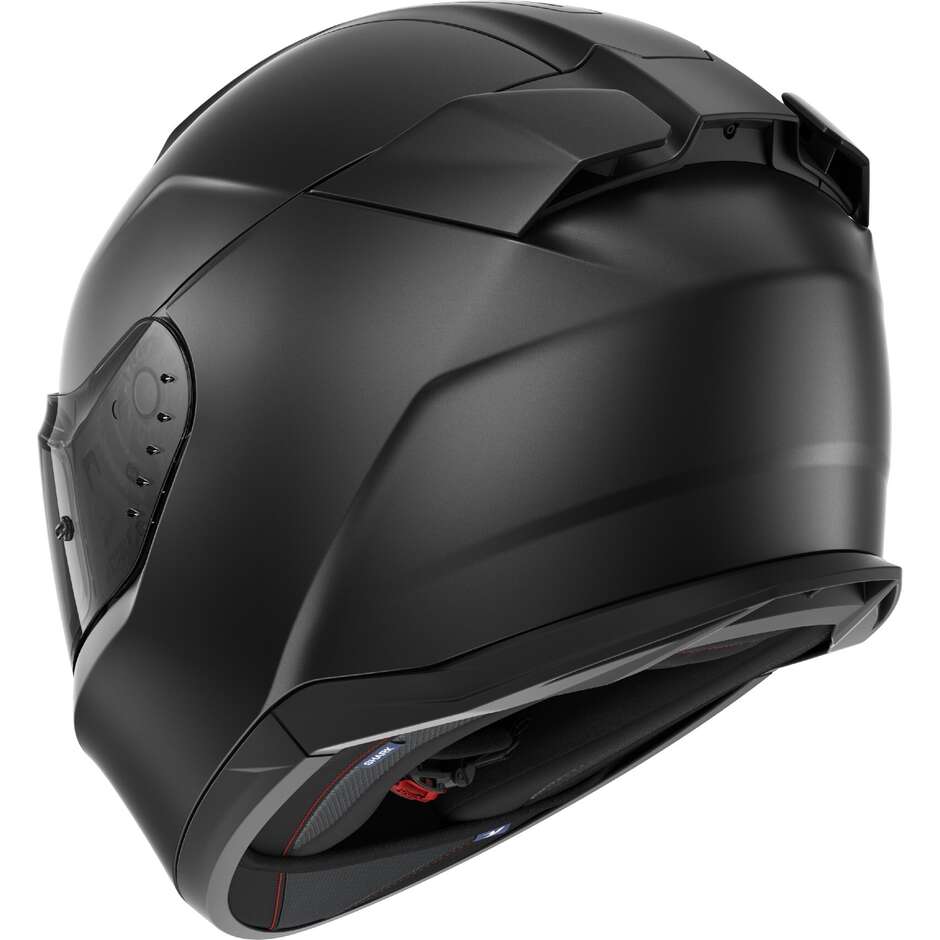 Casque intégral de moto Shark D-SKWAL 3 DARK SHADOW, titane mat