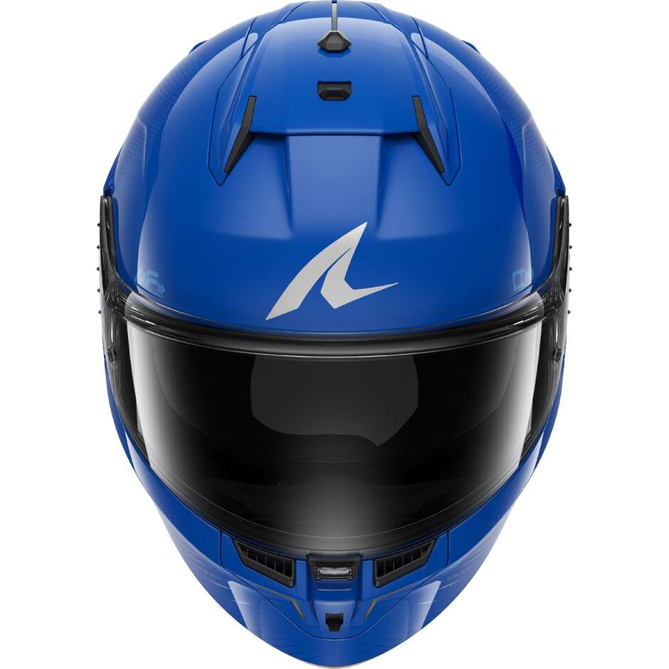 Casque intégral de moto Shark D-SKWAL 3 SP LYNE Bleu Argent Bleu