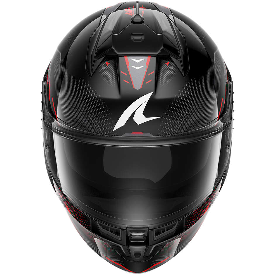 Casque intégral de moto Shark SKWAL CUP SPEED-TECH Noir Rouge Anthracite