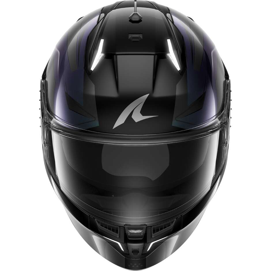 Casque intégral de moto Shark SKWAL i3 MEKARIUM Noir Caméléon Anthracite