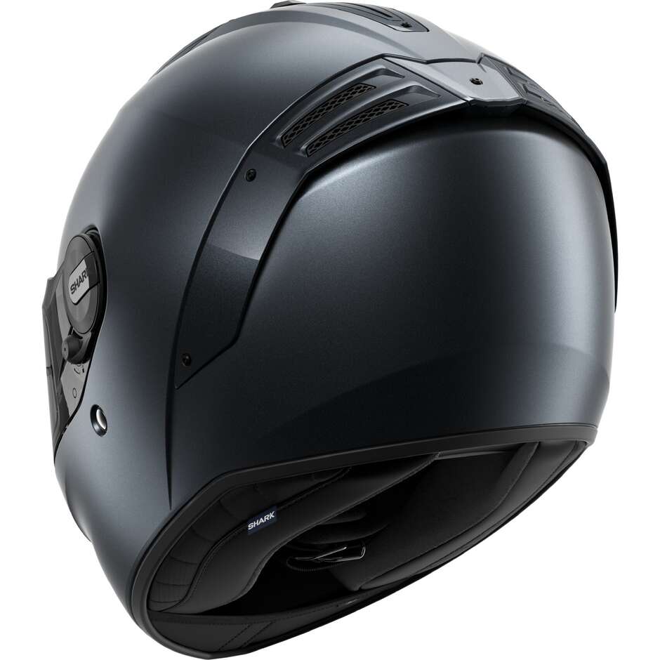 Casque intégral de moto Shark SPARTAN RS DARK SHADOW bleu acier mat