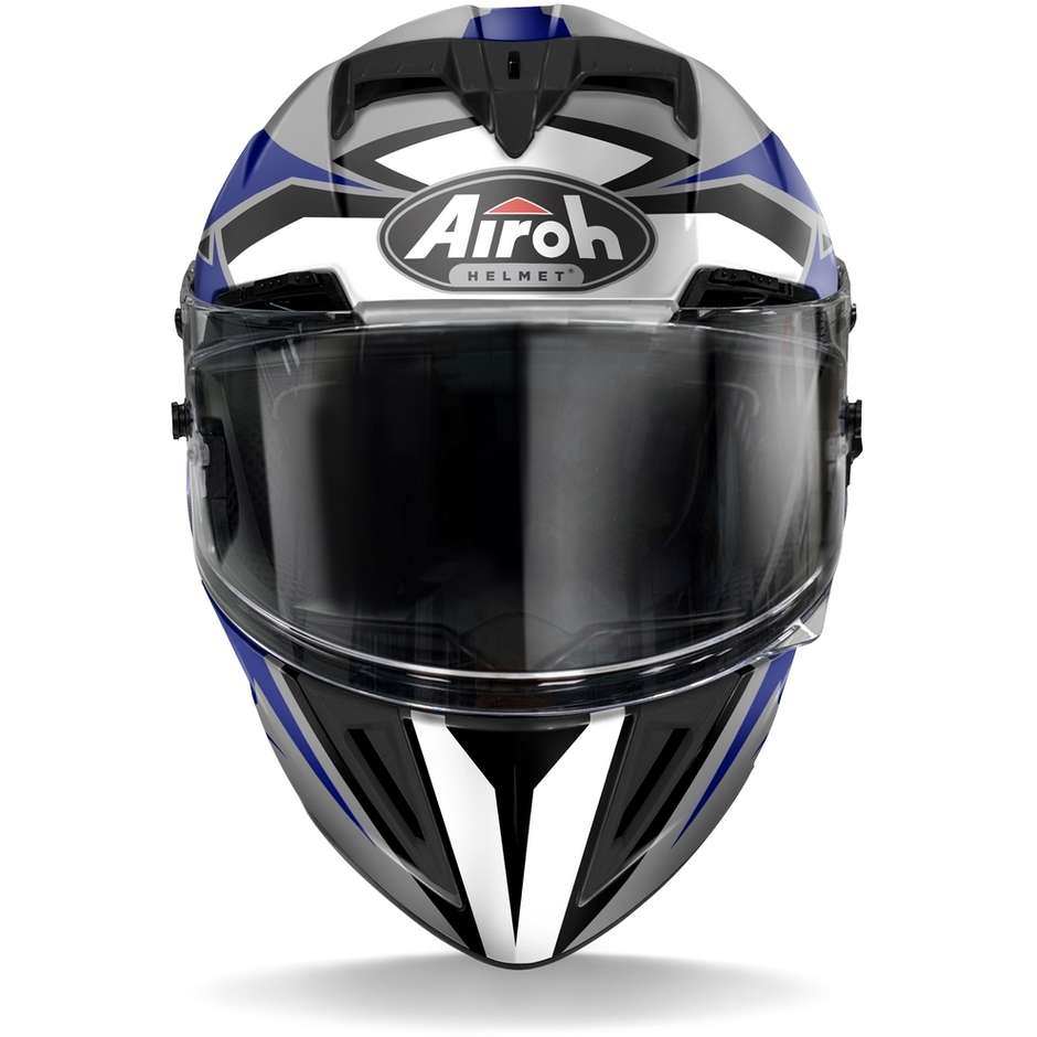 Casque intégral en Airoh Motorcycle Fiber GP550 S Wander Glossy Blue