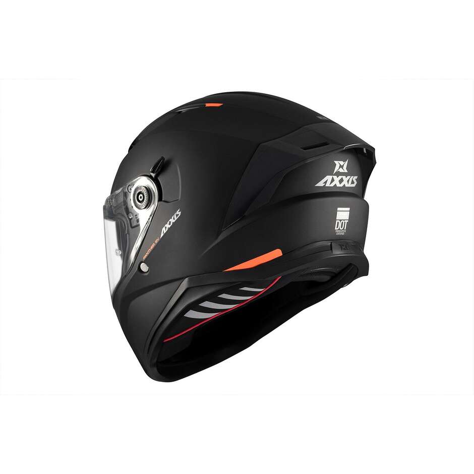 Casque intégral moto Axxis FF130SV Panther SV Solid A1, noir mat
