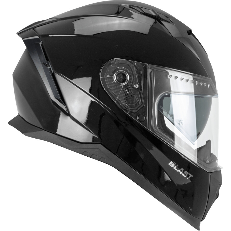 Casque intégral moto CGM 311A BLAST MONO noir