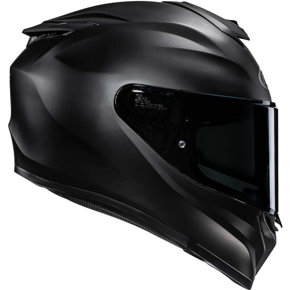 Casque intégral moto HJC i72 SOLID, noir semi-mat
