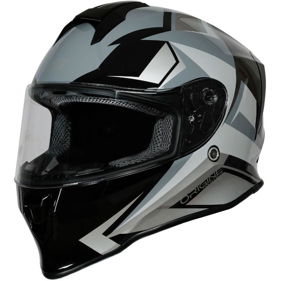 Casque intégral moto Origine DINAMO FASTER, titane noir