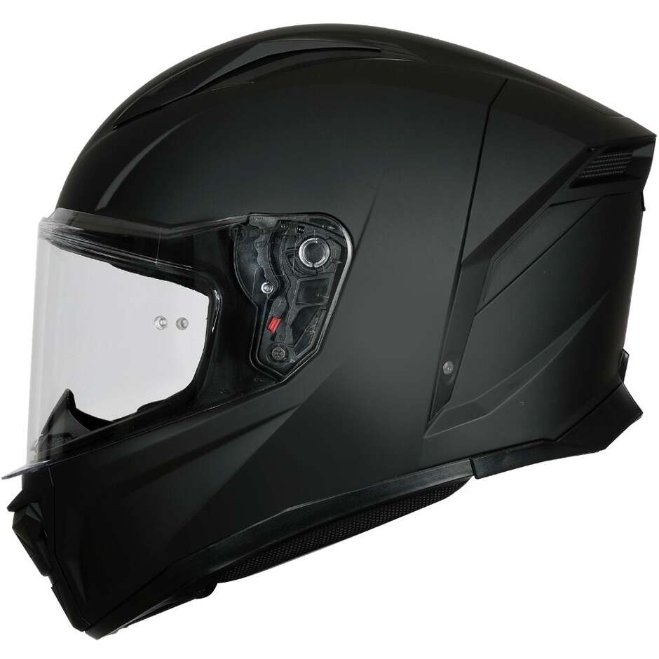 Casque intégral moto ORIGINE PISTA SOLID Noir mat 22.06