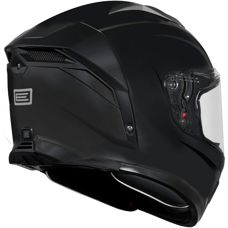 Casque intégral moto ORIGINE PISTA SOLID Noir mat 22.06