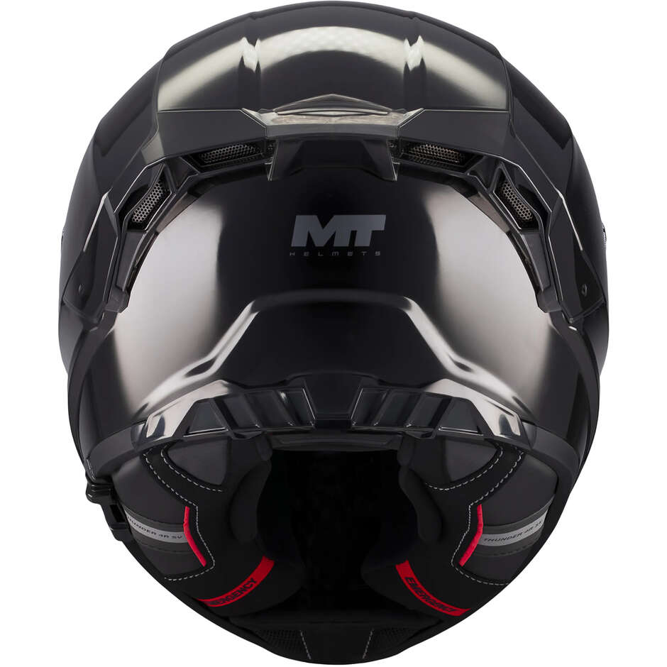 Casque intégral MT Helmets THUNDER 4 R SV PURE A1 Noir brillant