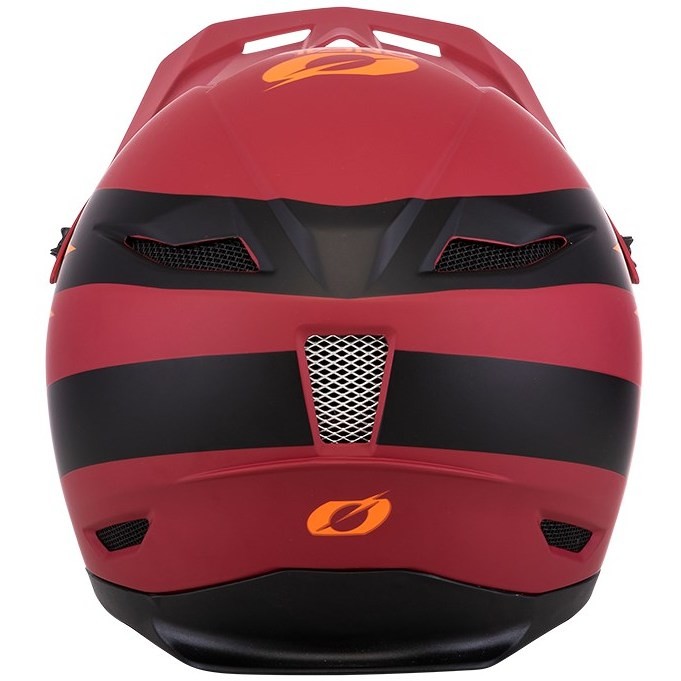 Casque Intégral Mtb eBike Oneal Fury Stage Rouge Orange