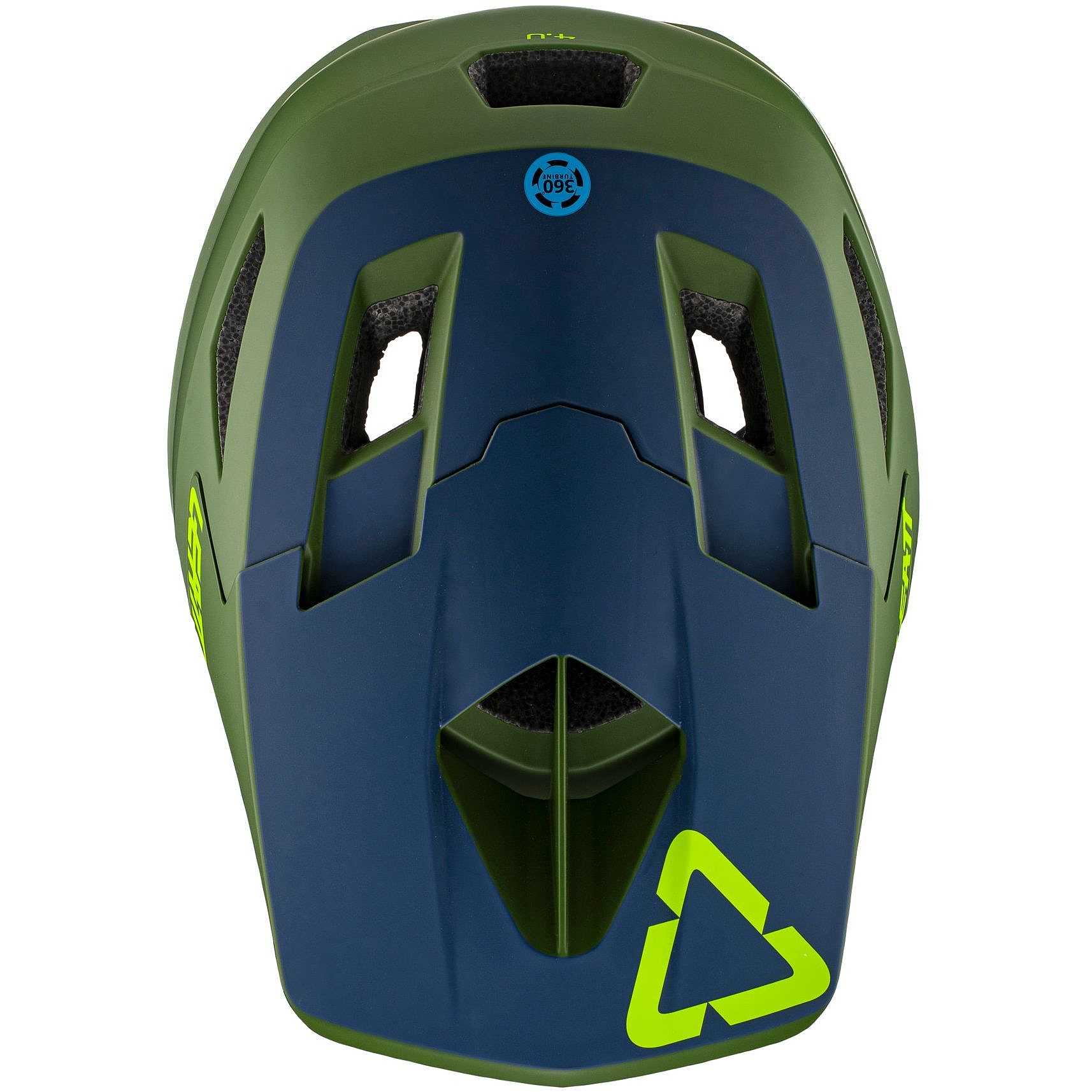 Casque VTT Leatt 4.0 Full Face – Noir, Taille Large, Descente/Gravité, V21