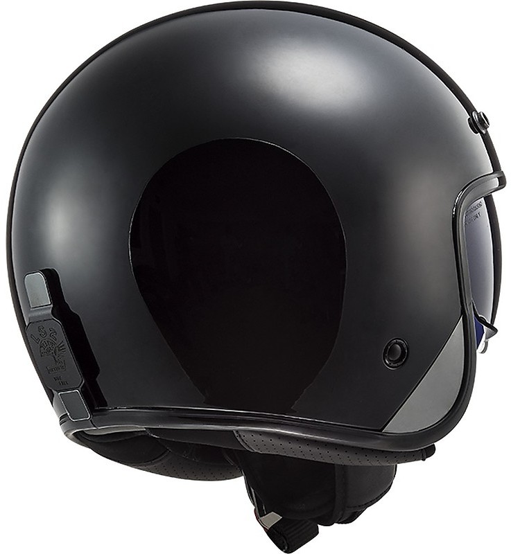 LS2 Casque Moto Jet BOB En Carbone Mat - Taille L, écran Solaire Réglable, Intérieur Lavable, Homologué ECE 22.05