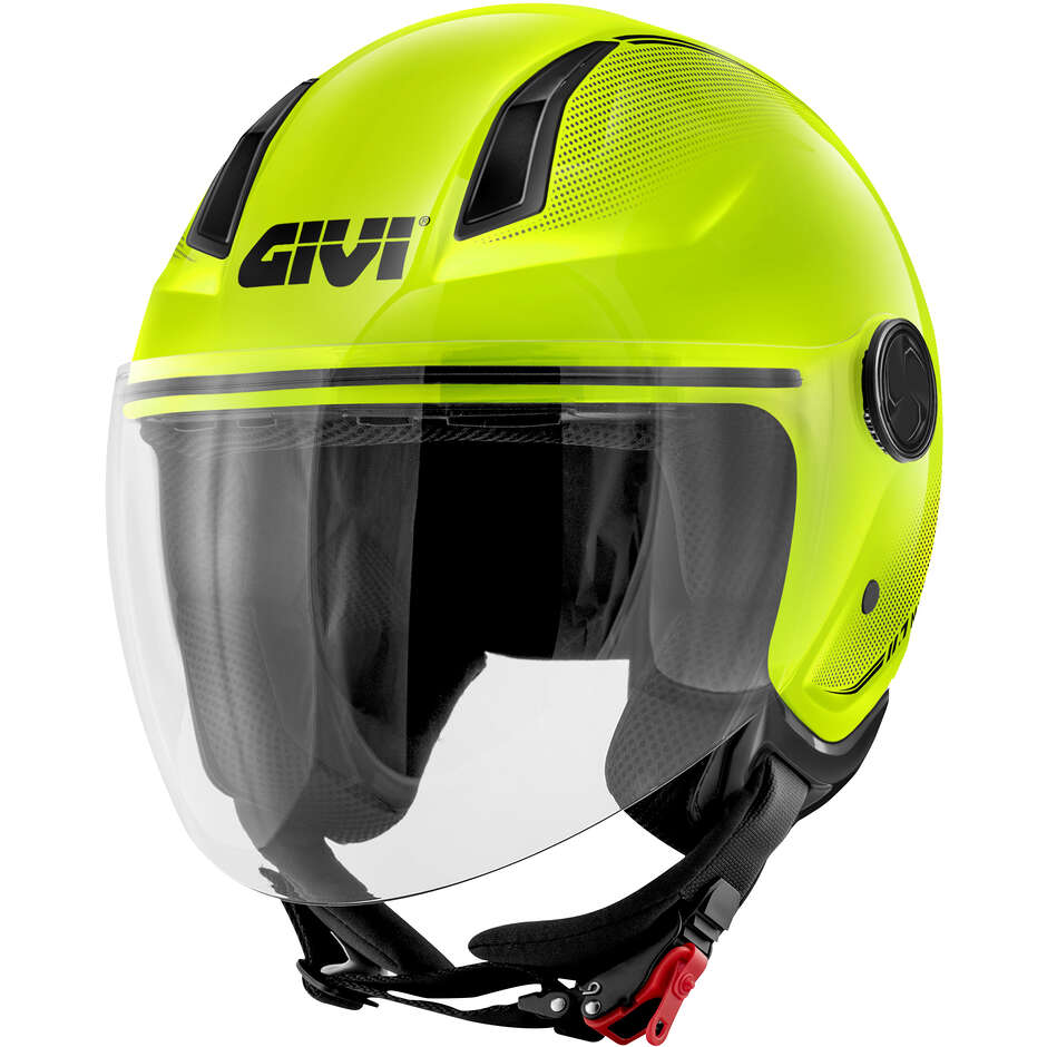 Casque Jet Givi 11.7B LIME Gloss