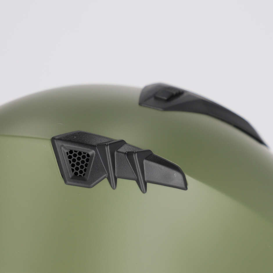 Casque Jet Moto Acerbis Aria 2206 Vert Militaire