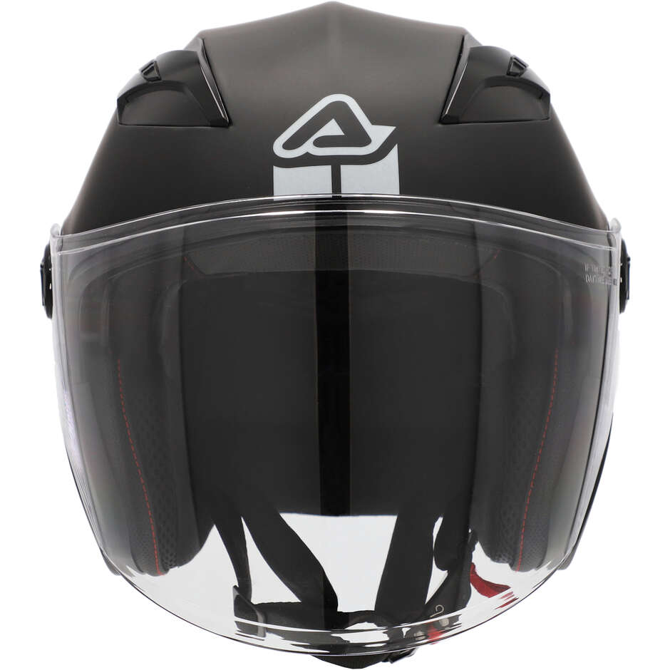 Casque jet moto Acerbis Firstway 2.0 22.06 Noir 2