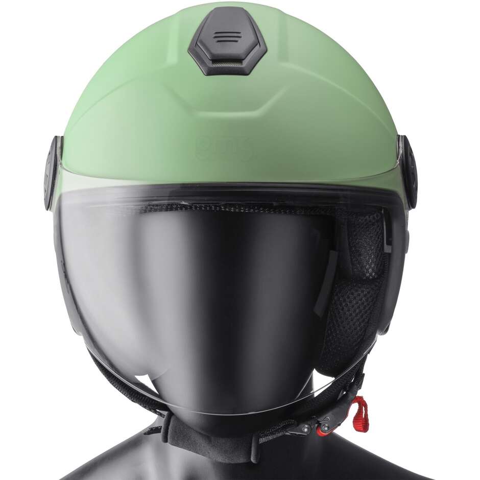 Casque Jet Moto Gms Pistache Ice Cream
